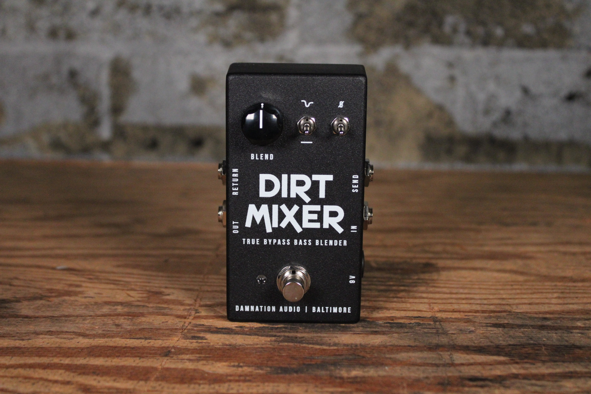 Damnation Audio Dirt Mixer True Bypass Bass Blender (Used)
