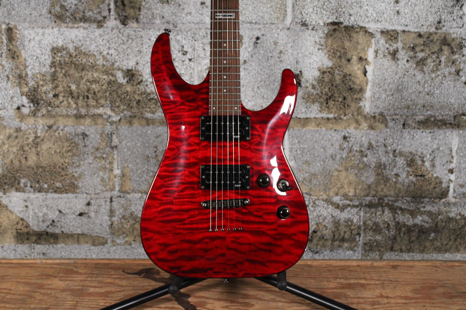 LTD MH-100QMNT See Thru Black Cherry (Used)