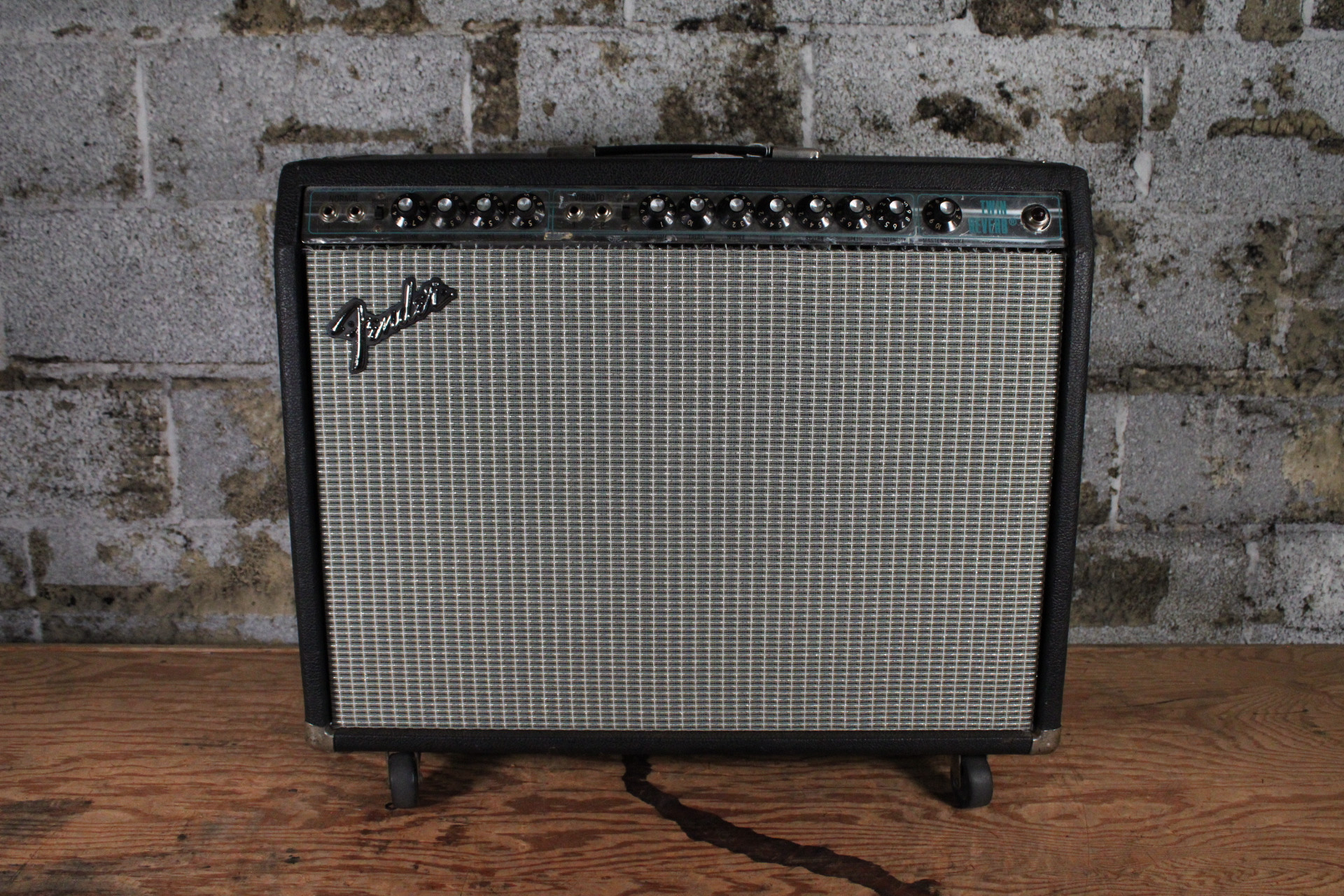 1973 Fender Twin Reverb 100 Watt 2 Channel 2X12 Combo w/ Footswitch