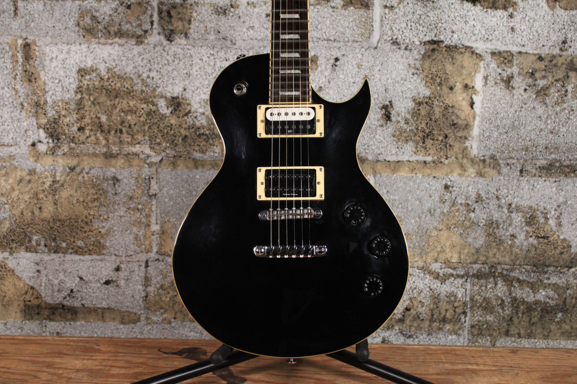 Ibanez ARZ200 Black w/ Upgraded Pickup (Used)
