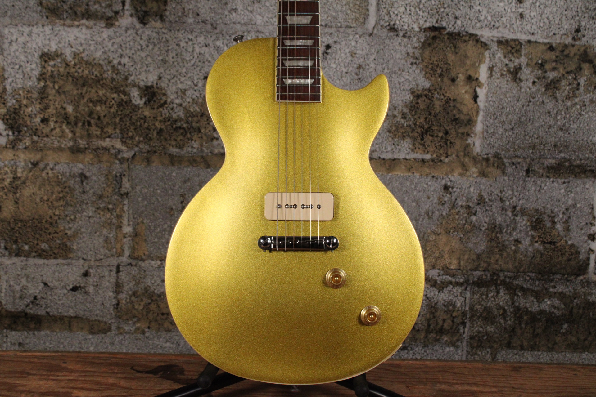 No Name Parts Les Paul Gold Top w/ Gibson Gig Bag (Used)