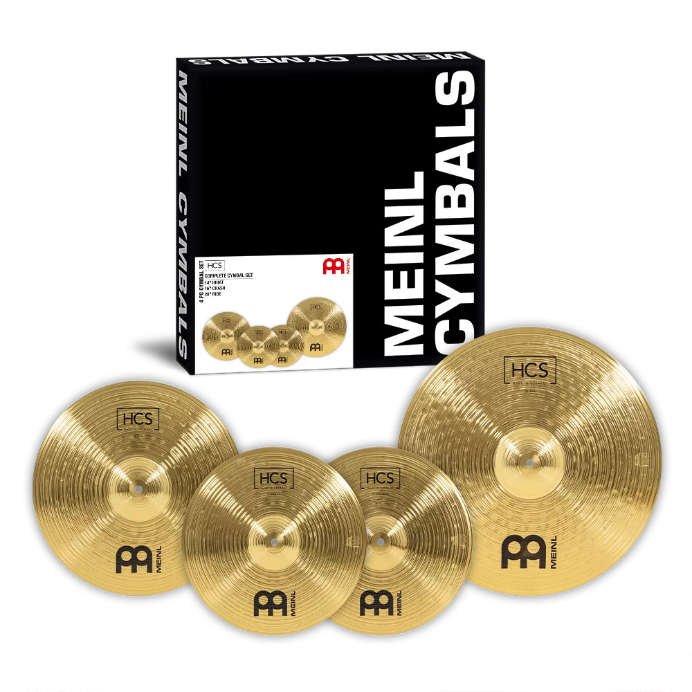 Meinl HCS 141620 Complete Cymbal Set