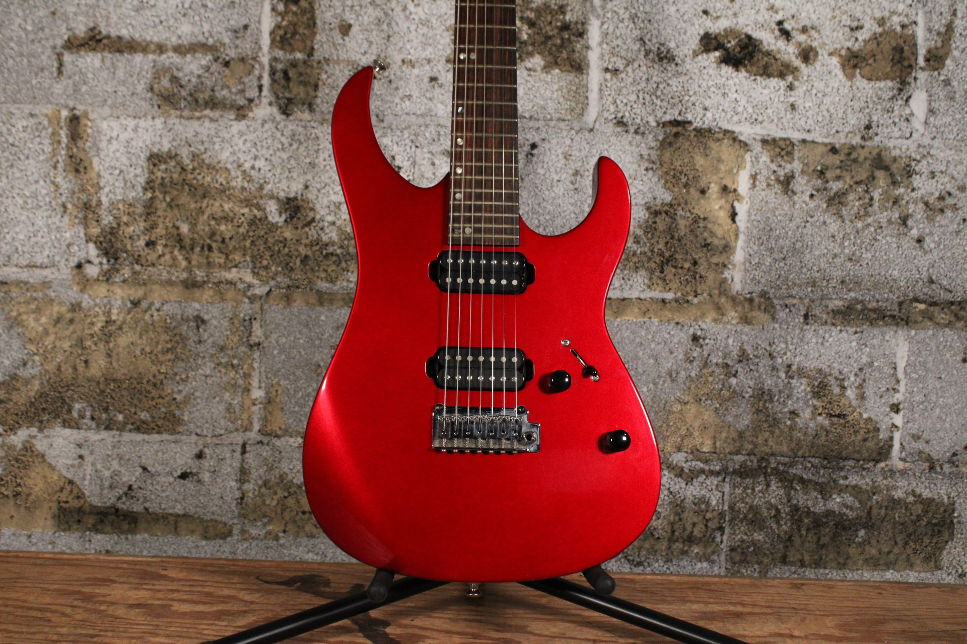 Cort Solo Series 7 String Candy Apple Red (Used)