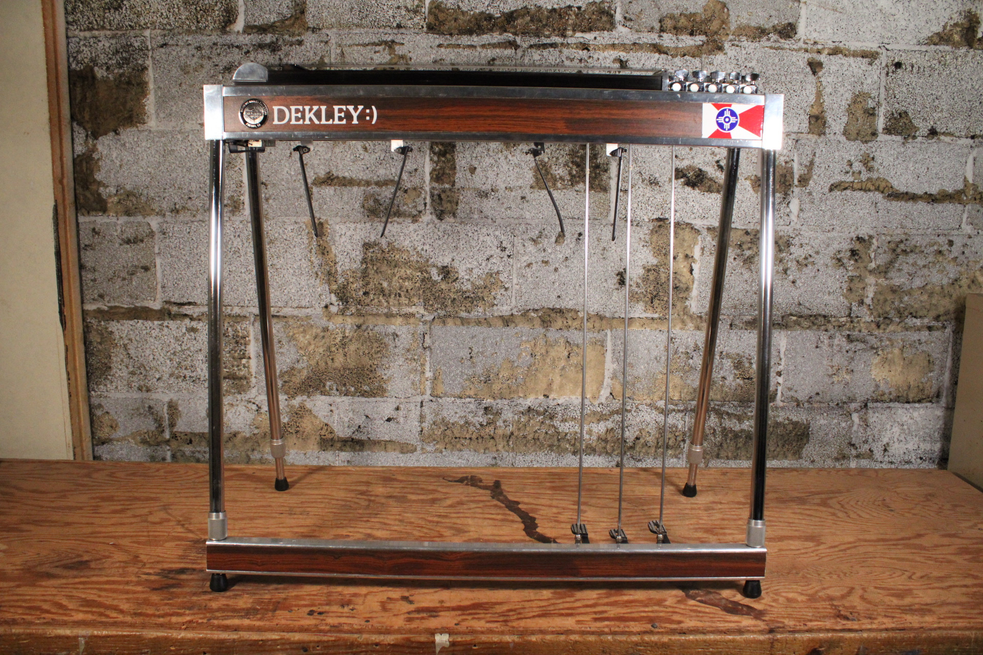 Vintage Dekley S10 3X4 Pedal Steel w/ Hard Case