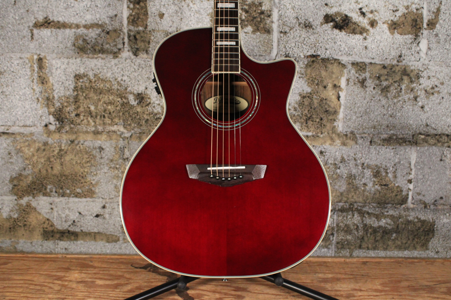 D'Angelico DAPCSG200 Wine Red Acoustic/Electric (Used)