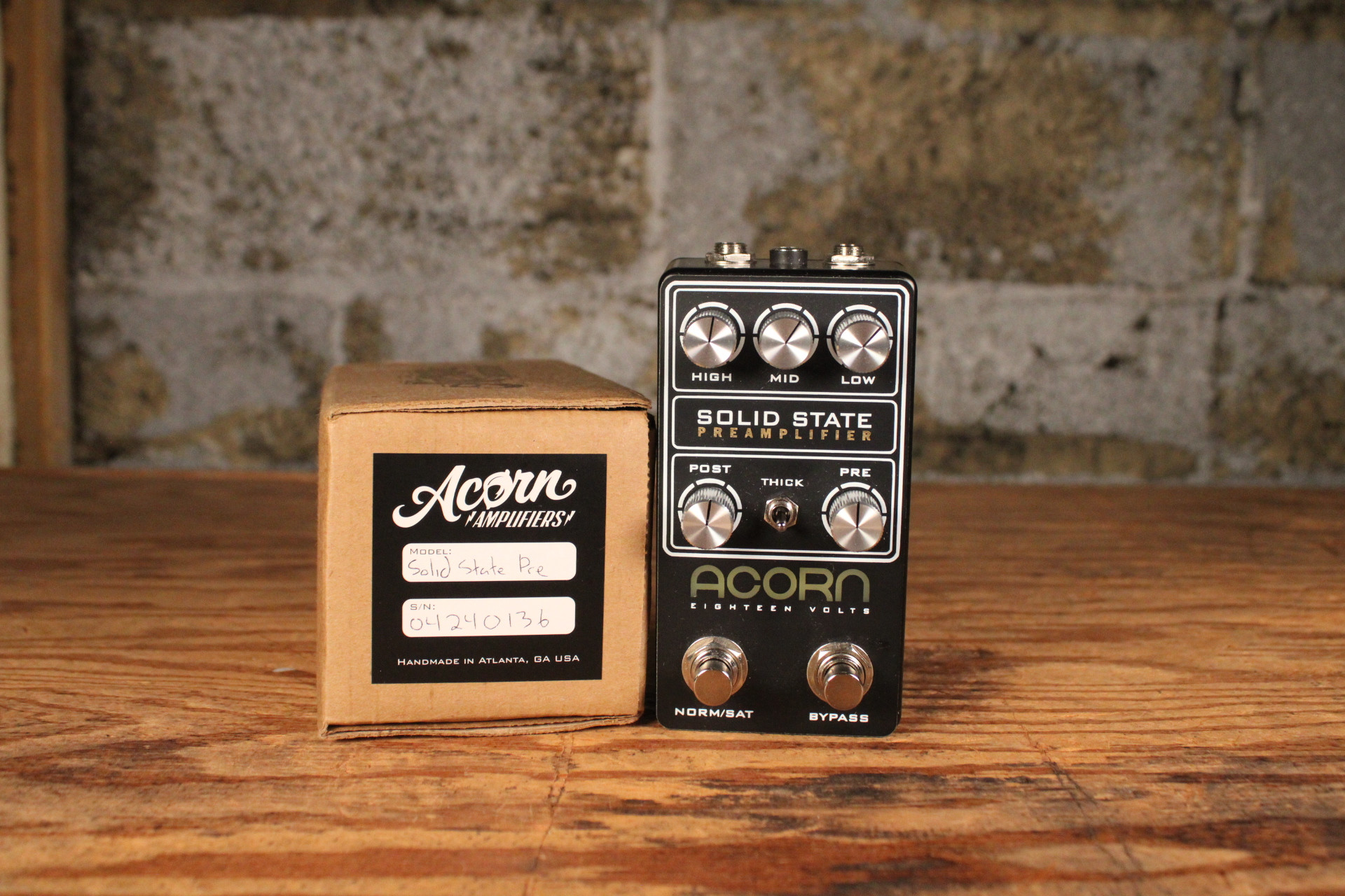 Acorn Amplifiers Solid State Preamp w/ Box (Used)