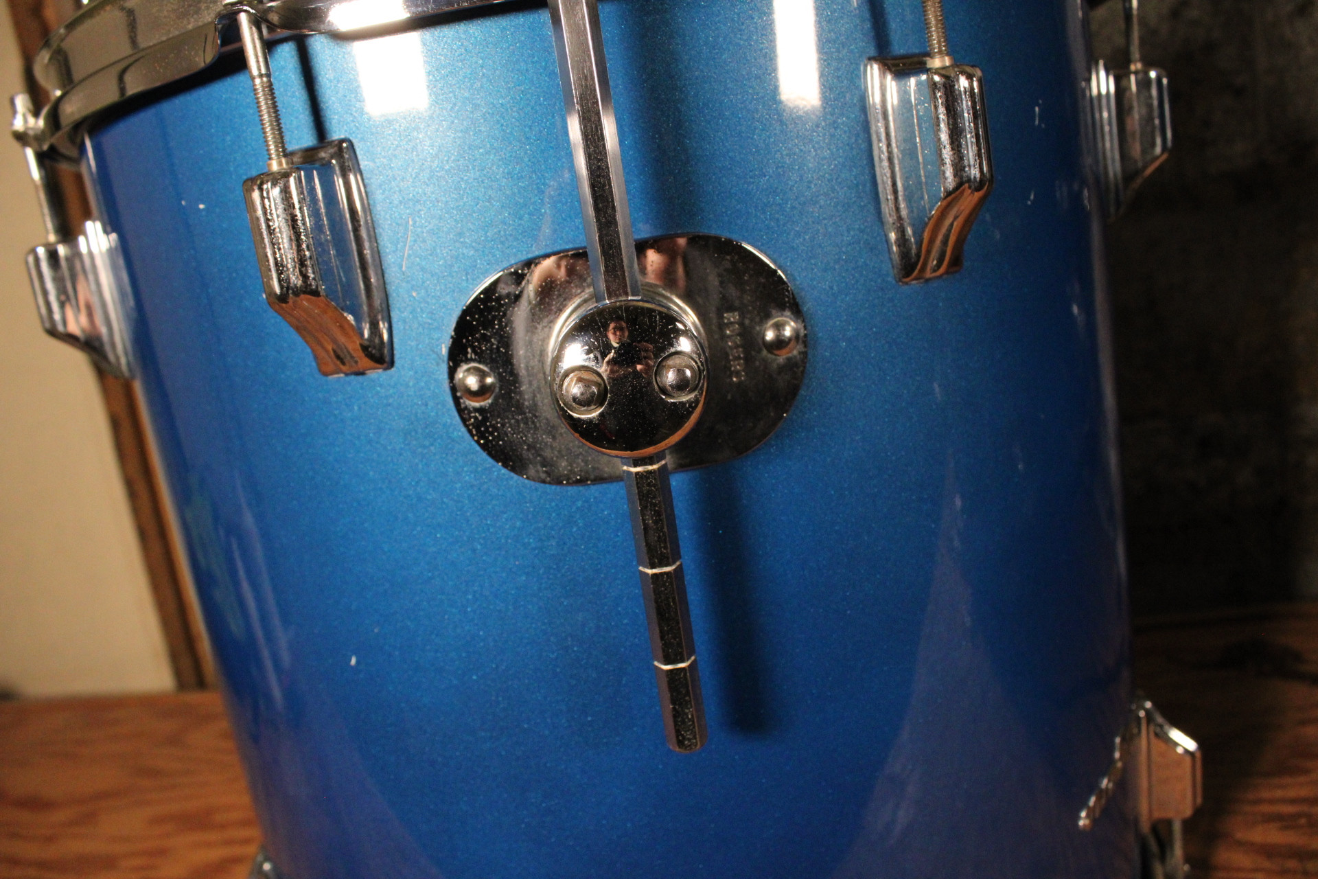 1972 Rogers Londoner Pacific Blue 14/16/22 Drum Shells Only
