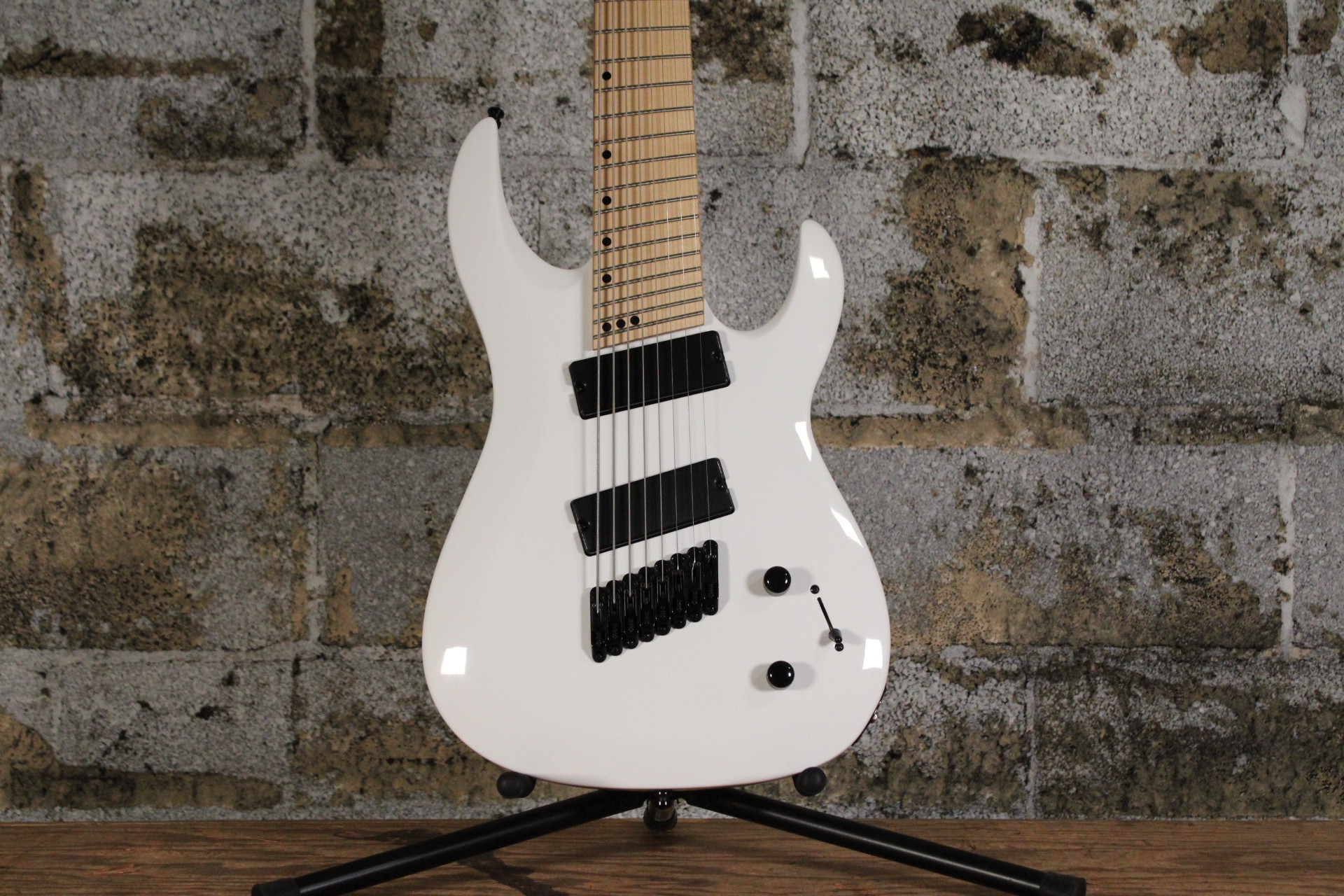 Harley Benton R-458MN 8 String Multiscale White (Used)