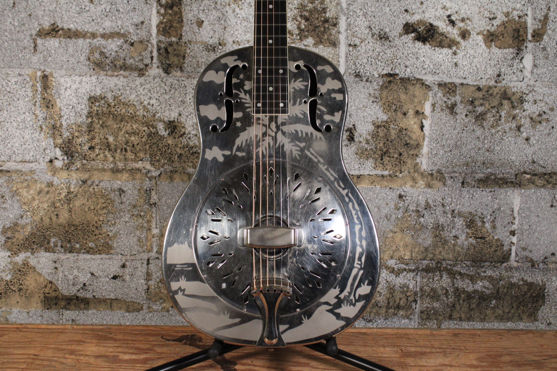 1930s National S-Series Style 0 Square Neck Resonator w/ Chipboard Case