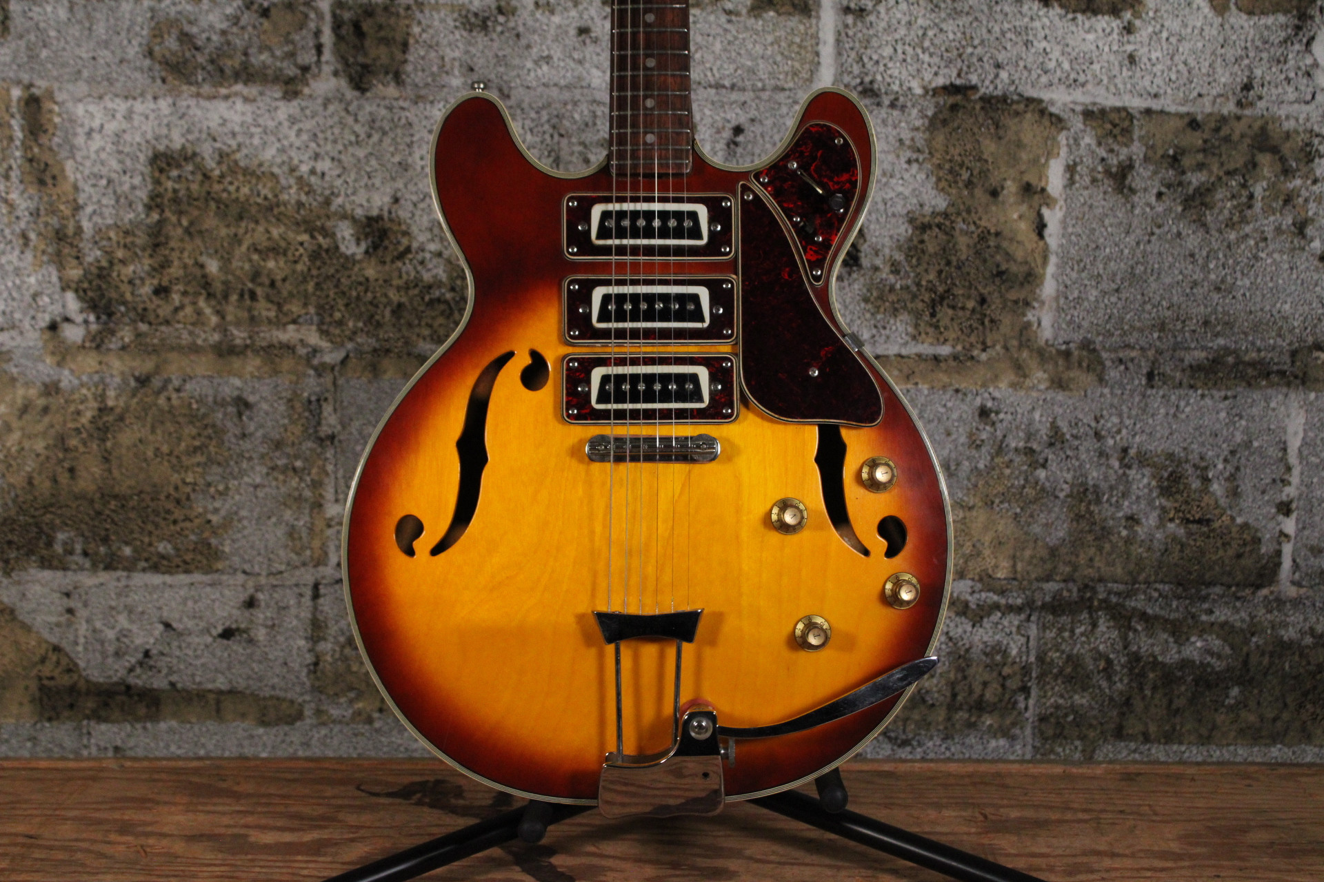 Vintage Conrad Hollow Body w/ Teisco Neck (Made in Japan)