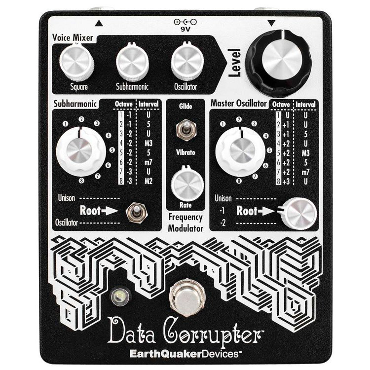 EarthQuaker Devices Data Corruptor Modulated Monophonic Harmonizing PLL