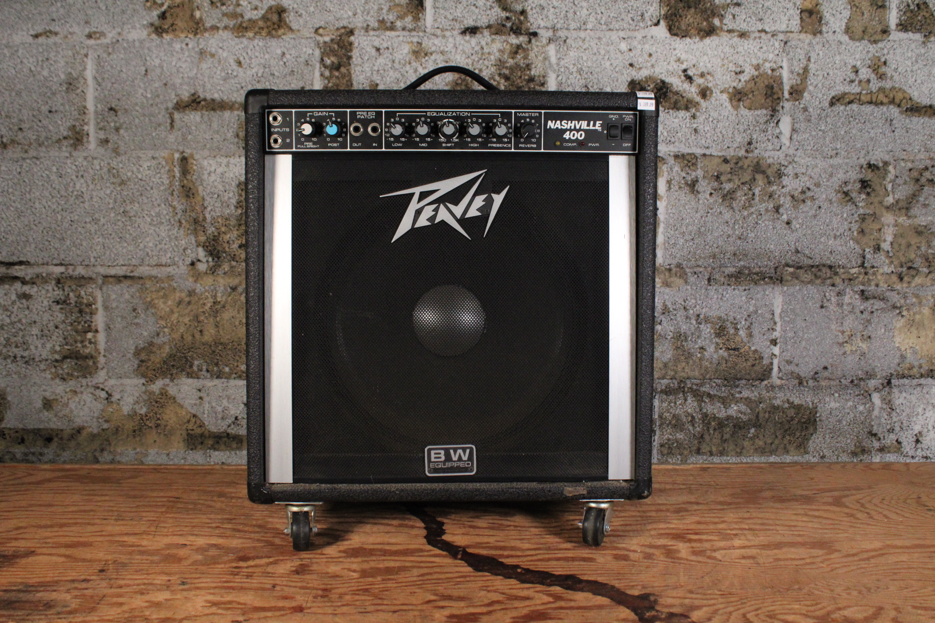 Vintage Peavey Nashville 400 210 Watt 1X15 Steel Guitar Combo Amp