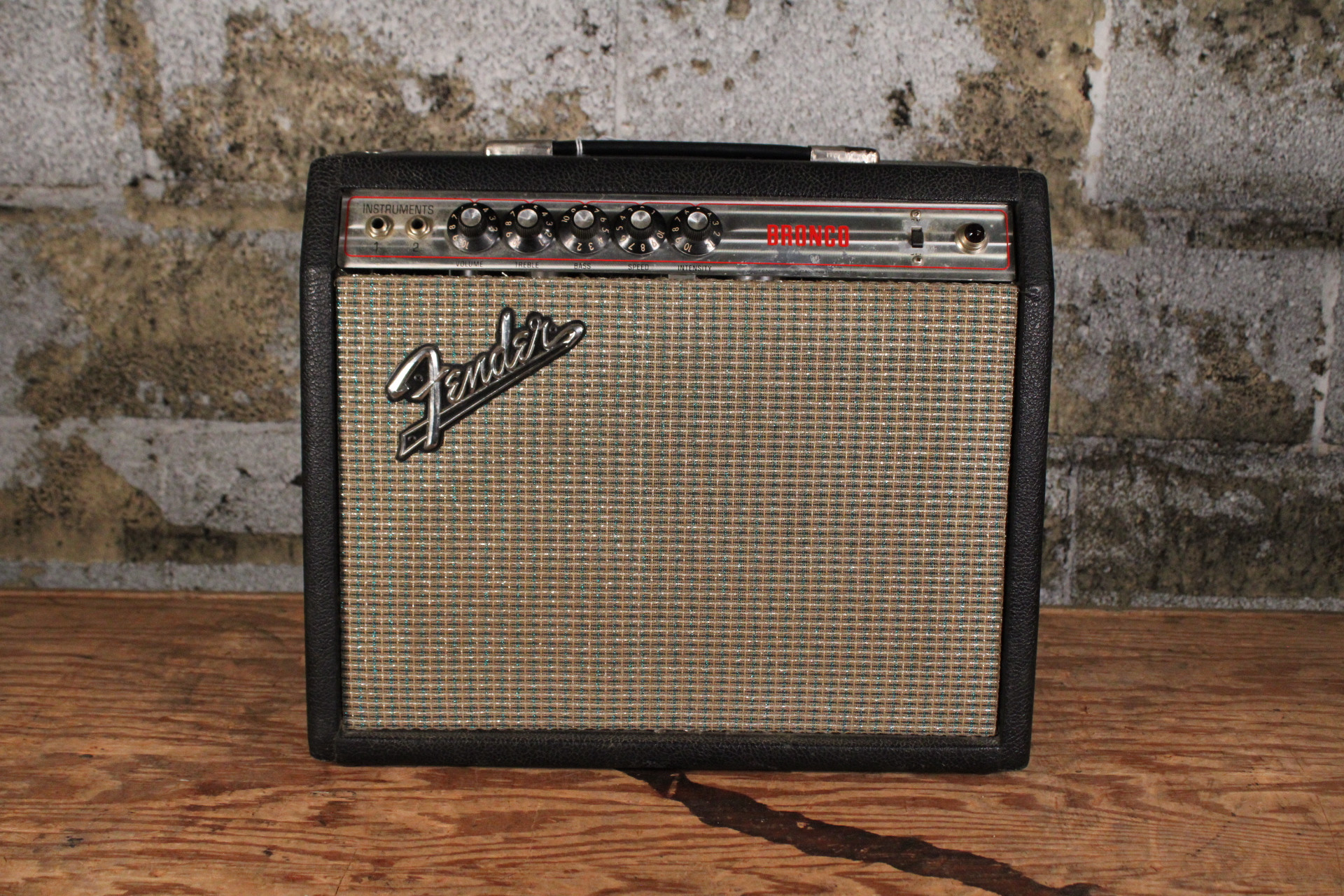 1971 Fender Bronco 6 Watt 1X8 Tube Combo w/ Original Owners Manual