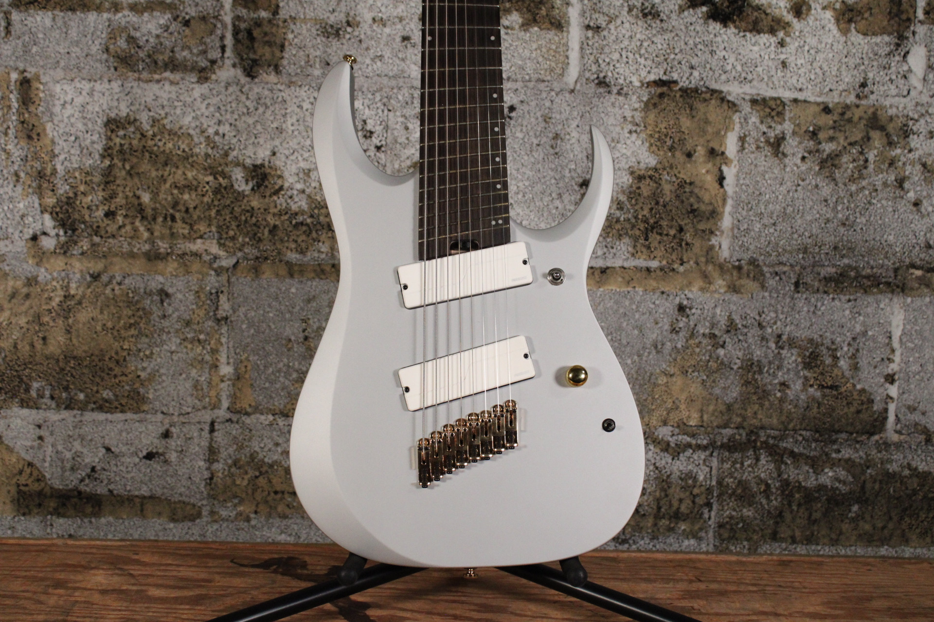 Ibanez RGDMS8 Multi Scale 8 String (Made in Japan) Silver Metallic w/ Bag (Used)