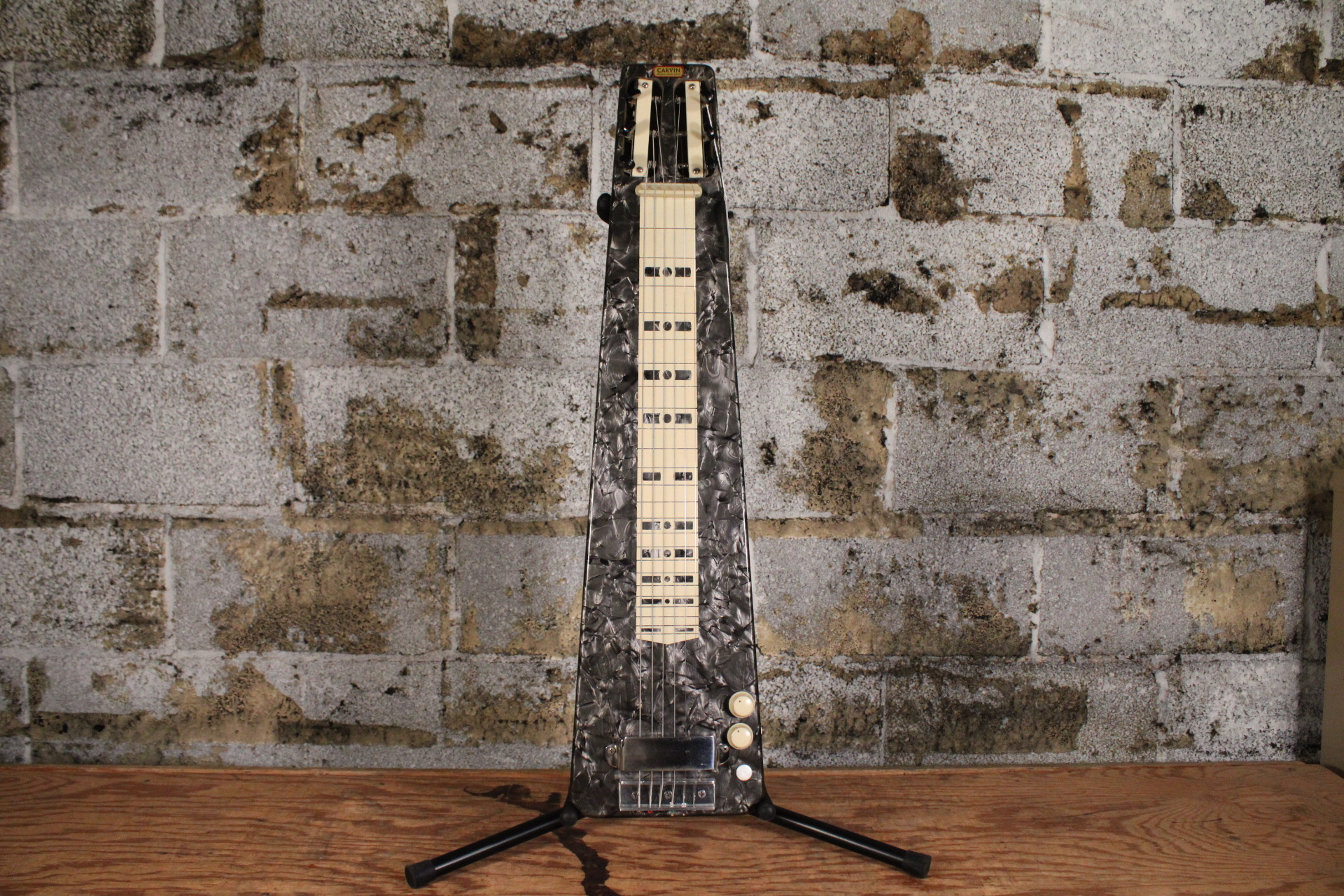 1950s Carvin Model 50 Lap Steel w/ Wood Case