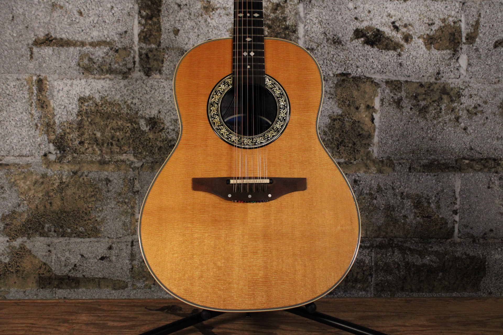 1980s Ovation 1655 Custom Balladeer 12 String w/ OHSC