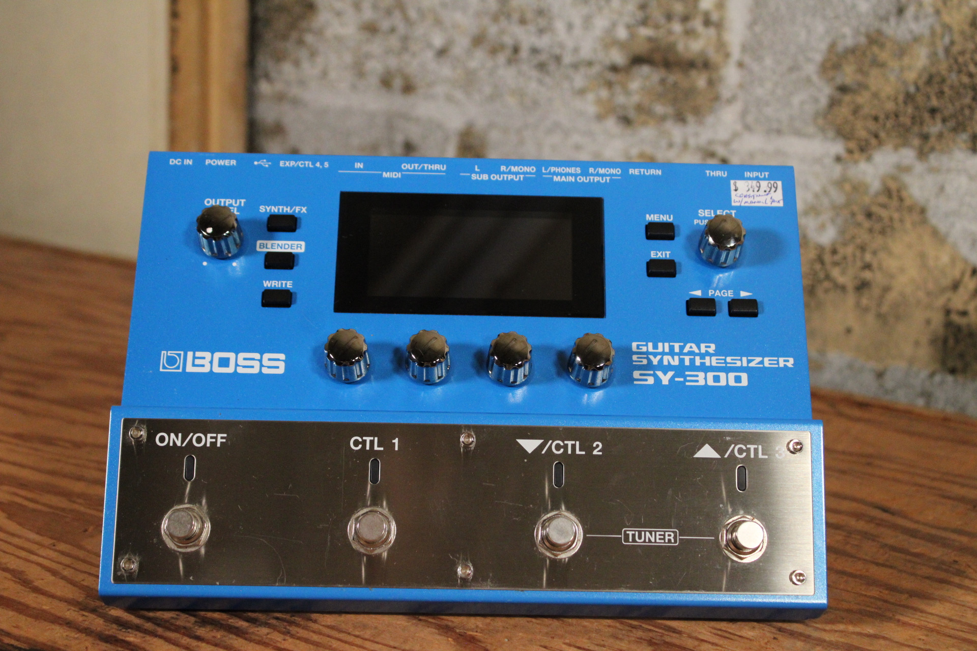 BOSS SY-300 Guitar Synthesizer ギターシンセサイザー BOSSSY