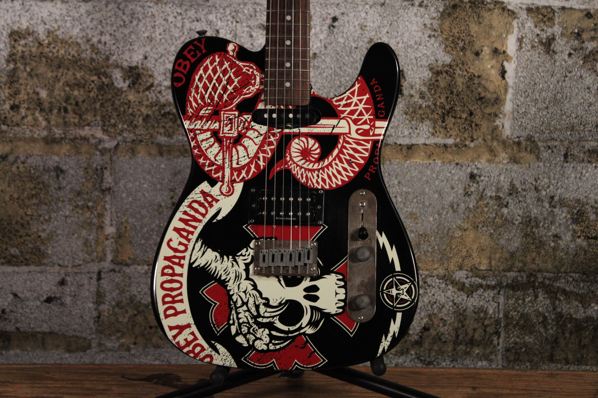 2005 Squier Standard Obey Propaganda Limited Edition Telecaster