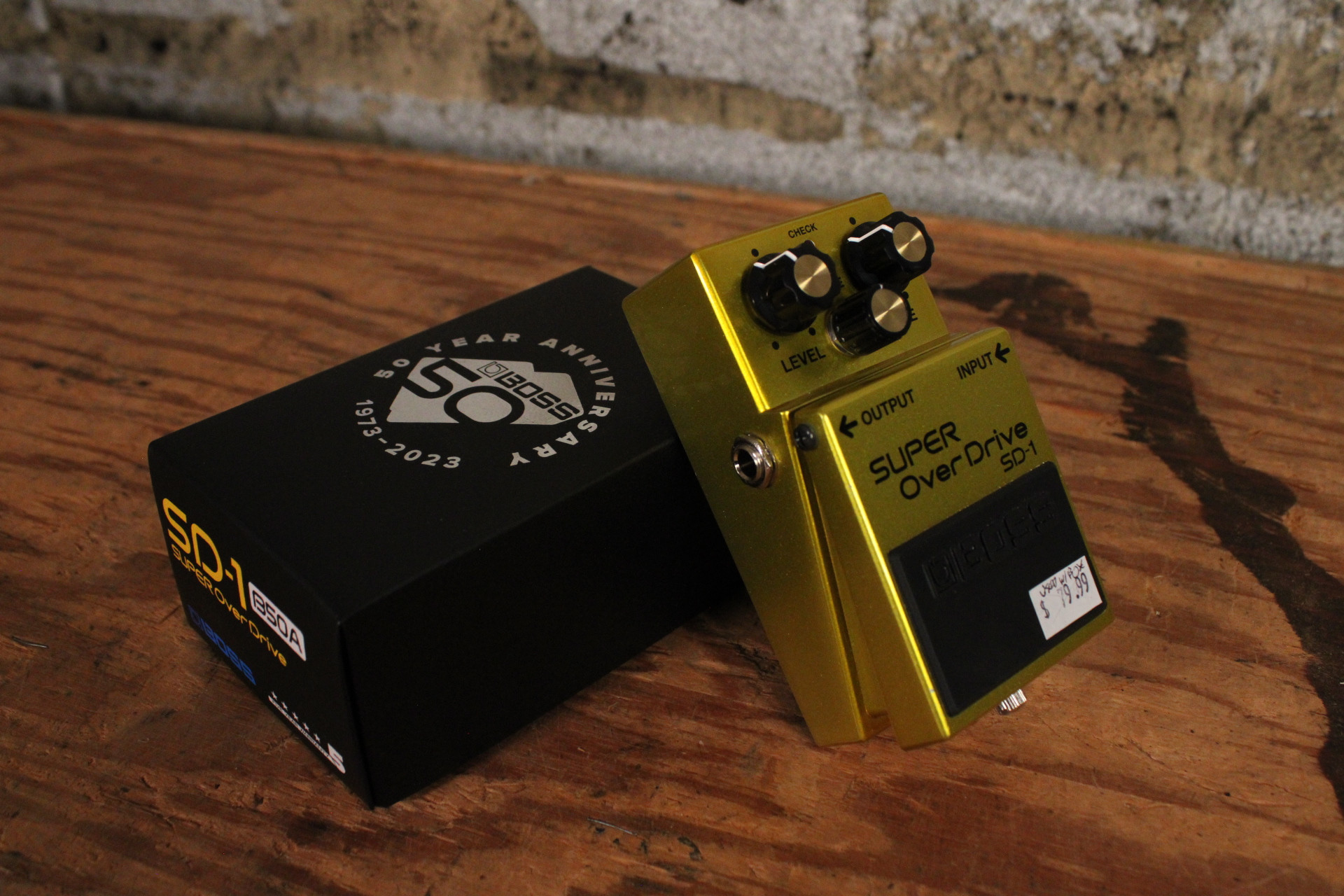 Boss SD-1B50A 50th Anniversary Super Overdrive w/ Box (Used)