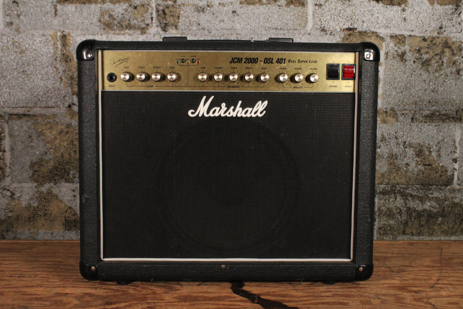 Marshall JCM-2000 DSL 401 Dual Super Lead 2Channel 40 Watt 1X12  Tube Combo (Used)