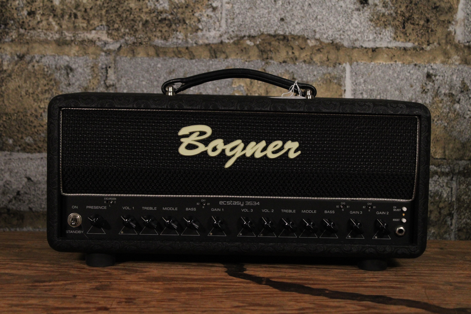 Bogner Ecstasy 3534 35 Watt 3 Channel Tube Head w/ Footswitch & Manual (Used)