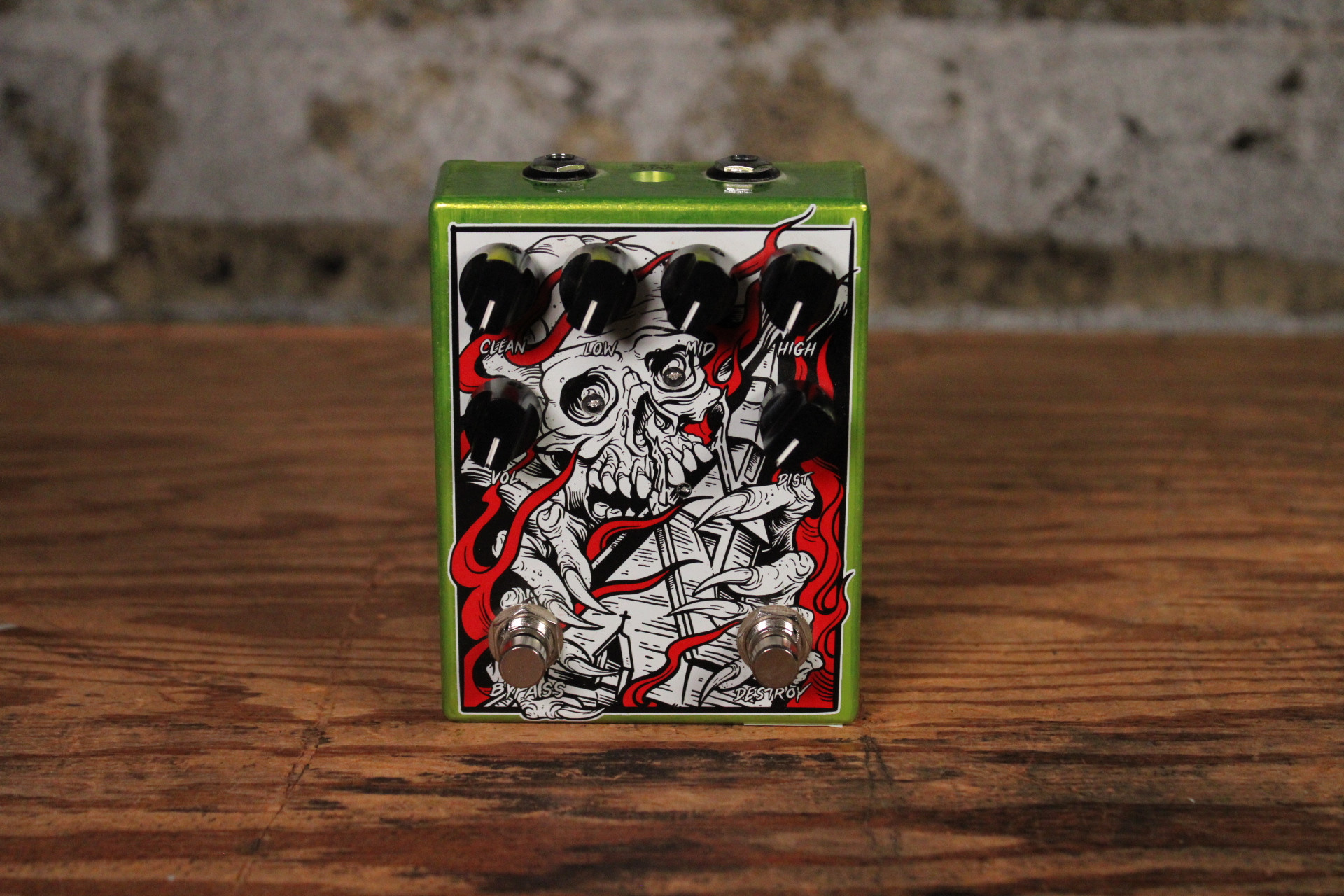 Abominable Electronics Throne Torcher Distortion Slime Green (Used)