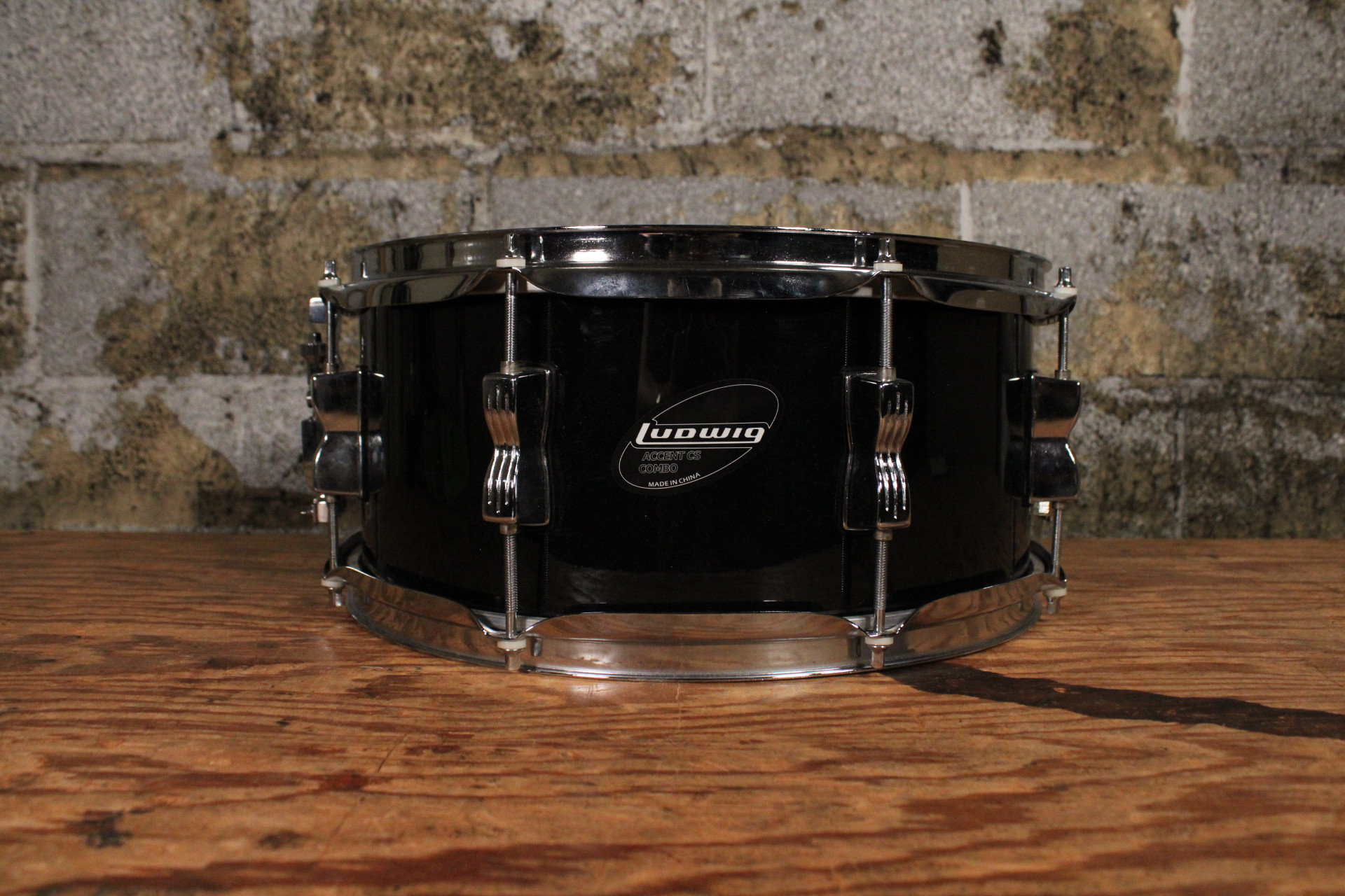 Ludwig Accent CS Black 14X6 Snare Drum (Used)