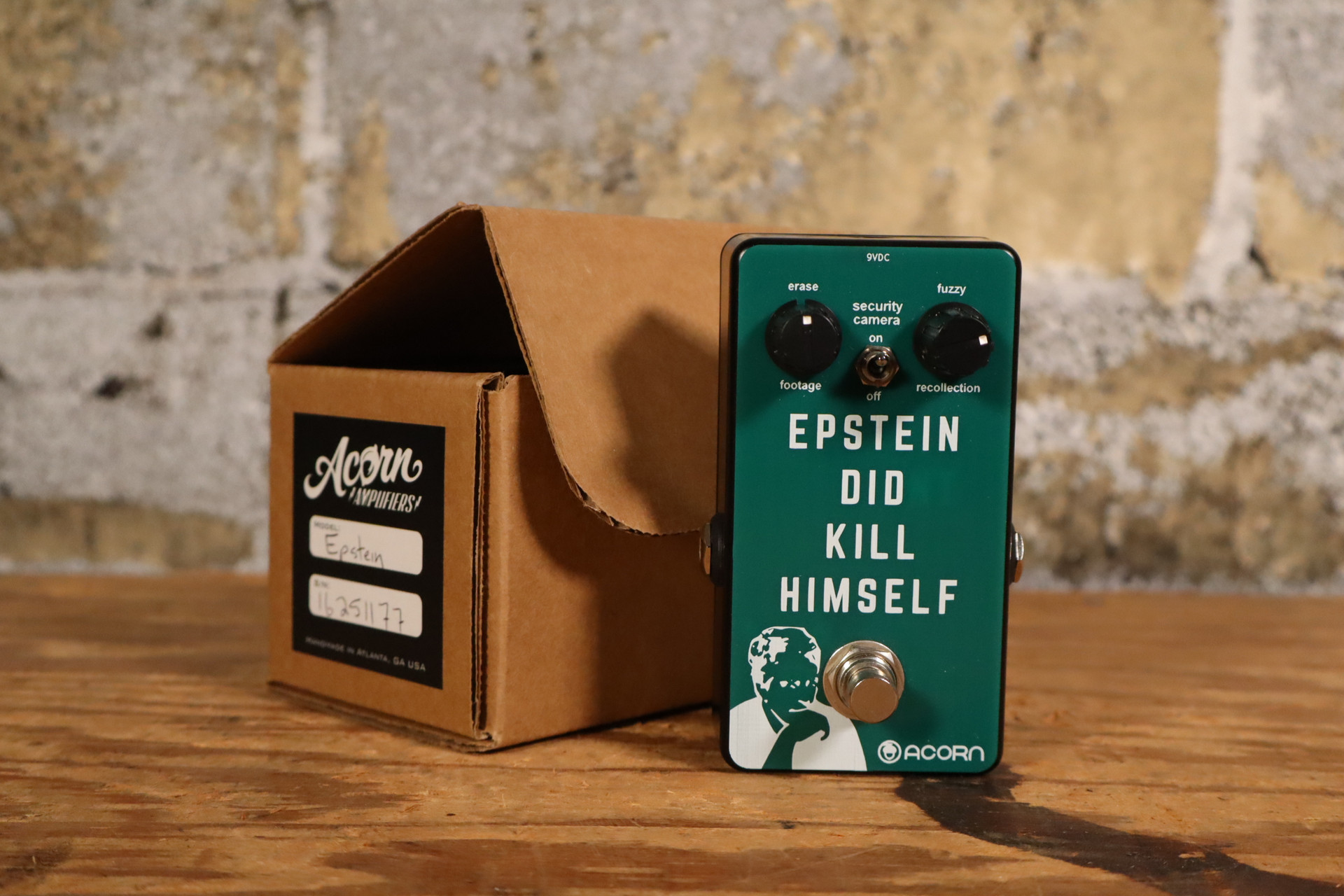 Acorn Amplifiers Epstein Didn't Kill Himself Fuzz w/ Box (Used)