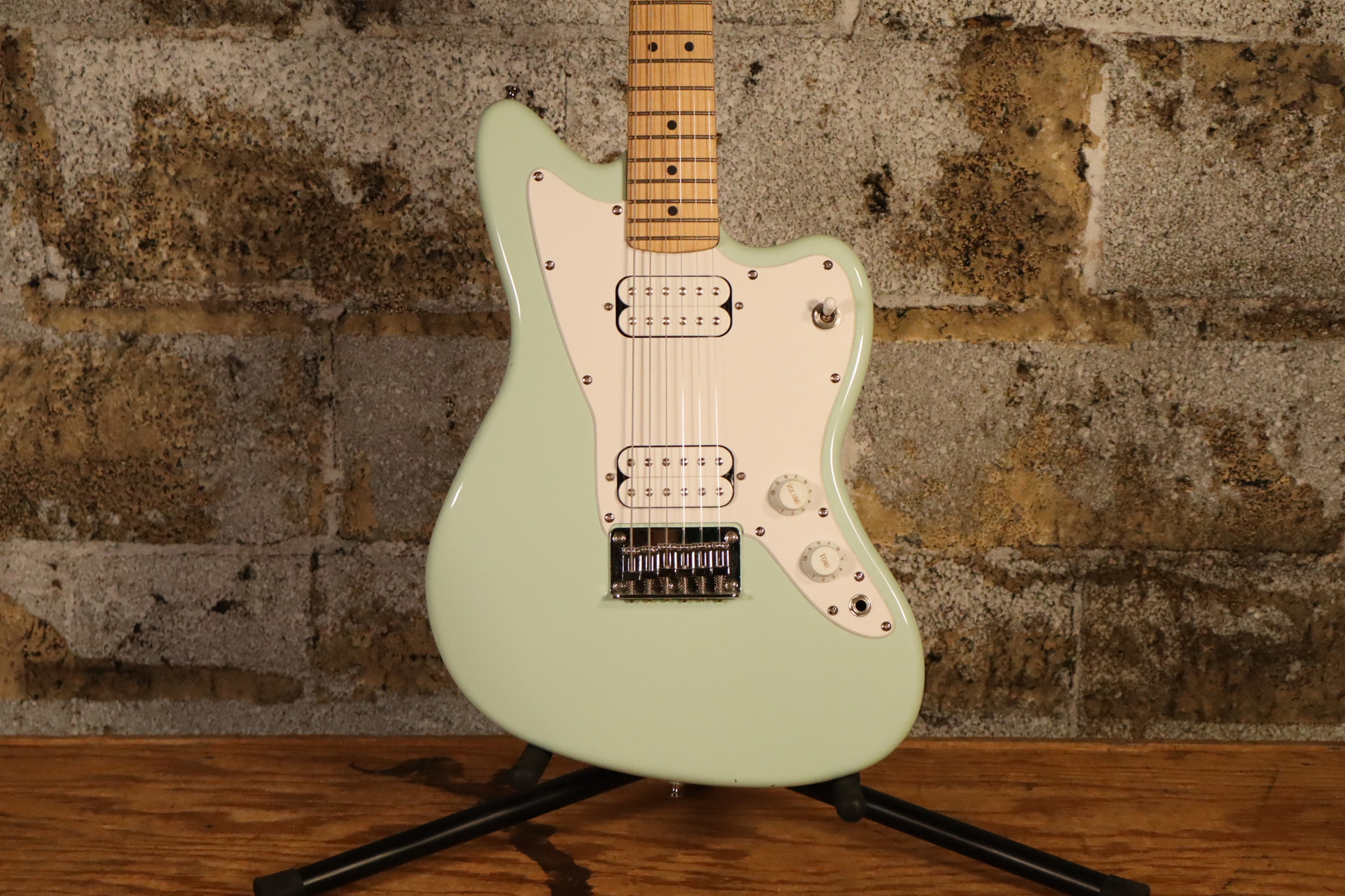 Squier Mini Jazzmaster HH Surf Green w/ Gig Bag (Used)