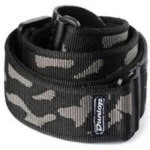 Dunlop Grey Cammo Strap