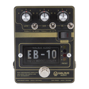 Walrus Audio EB-10 Preamp // EQ // Boost