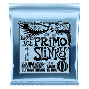 Ernie Ball Primo Slinky Nickel Wound Electric Guitar Strings 9.5-44 Gauge Ernie Ball Primo Slinky Nickel Wound Electric Guitar Strings 9.5-44 Gauge