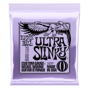 Ernie Ball Ultra Slinky Nickel Wound Electric Guitar Strings 10-48 Gauge Ernie Ball Ultra Slinky Nickel Wound Electric Guitar Strings 10-48 Gauge