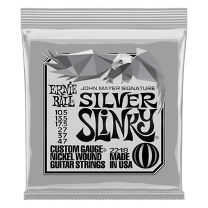 Ernie Ball John Mayer Silver Slinky Signature Electric Guitar Strings Ernie Ball John Mayer Silver Slinky Signature Electric Guitar Strings