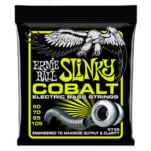 Ernie Ball Regular Slinky Cobalt Electric Bass Strings 50-105 Gauge Ernie Ball Regular Slinky Cobalt Electric Bass Strings 50-105 Gauge
