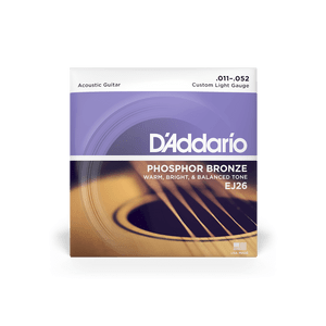 D'Addario EJ26 Phosphor Bronze 11-52 D'Addario EJ26 Phosphor Bronze 11-52
