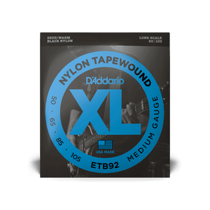 D'Addario ETB92 50-105 Nylon Tapewound Bass Strings
