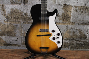 1960 Silvertone Model 1421 Shaded Walnut Finish