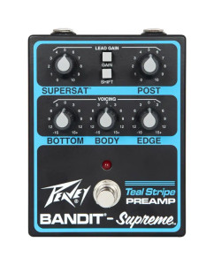Peavey Bandit Supreme Teal Stripe Preamp