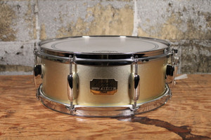Pearl Export Series Gold 14X5 Snare Drum (Used)