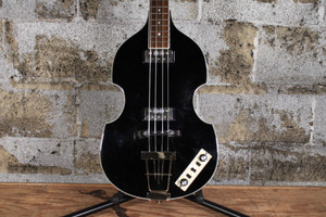 Hofner Contemporary Series Violin Bass Black w/ Case (Used)