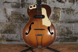 1952-54 Kay K150 Archtop Spanish-Electric Sunburst w/ Hard Case