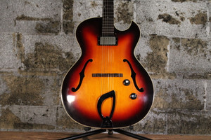 1967 Guild T-100 Slim Sunburst w/ Non-Original Hard Case