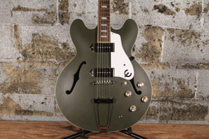 Epiphone Casino Worn Hollowbody Olive Drab (Used)