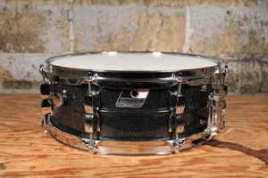 Ludwig LM404 Acrolite Black Galaxy 14X5 Snare Drum (Used)
