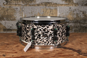 Yamaha Custom Wrap Steel Shell 14X6.5 Snare Drum (Used)