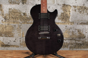 Epiphone Les Paul Speciall II Plus Top Transparent Black w/ Bag (Used)