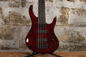 Michael Tobias Design Kingston 25 Fretless Transparent Cherry (Used)