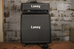 Laney GH-100L Guitar Head w/ Footswitch & 4X12 Cabinet (Used)