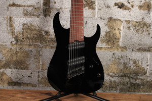 Ibanez RGMS8 Standard 8 String Multi Scale Black